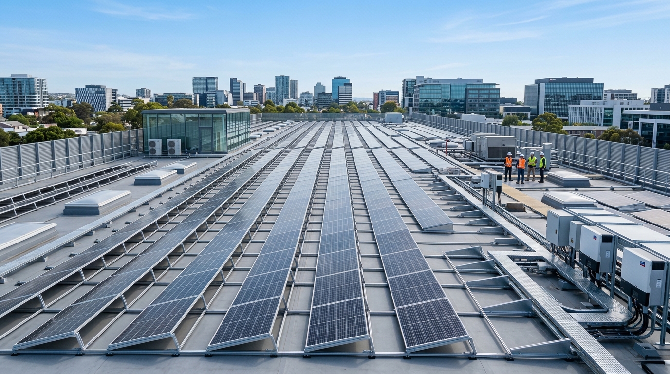 Commercial Solar Installation